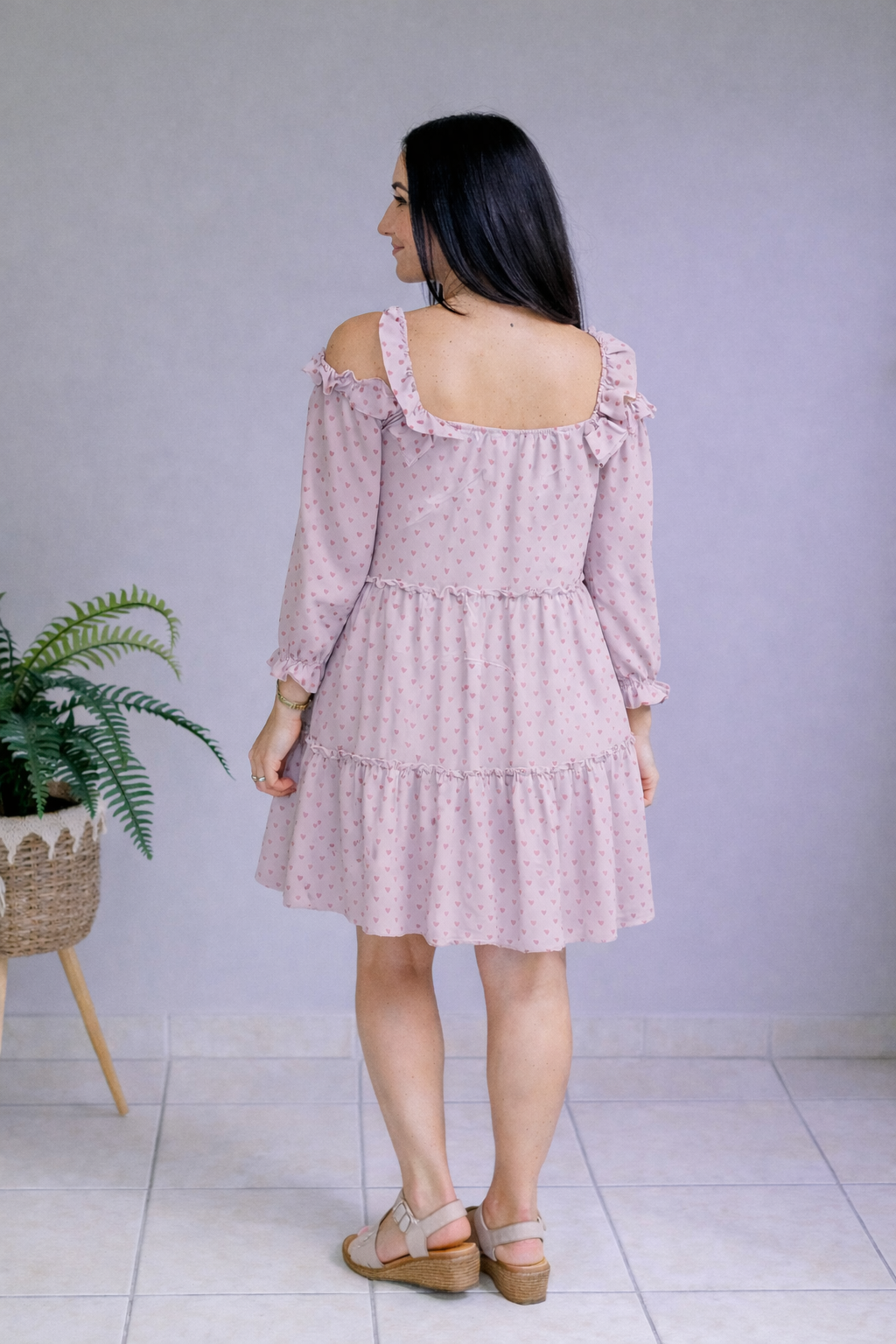 Heartbeat Ruffle Mini