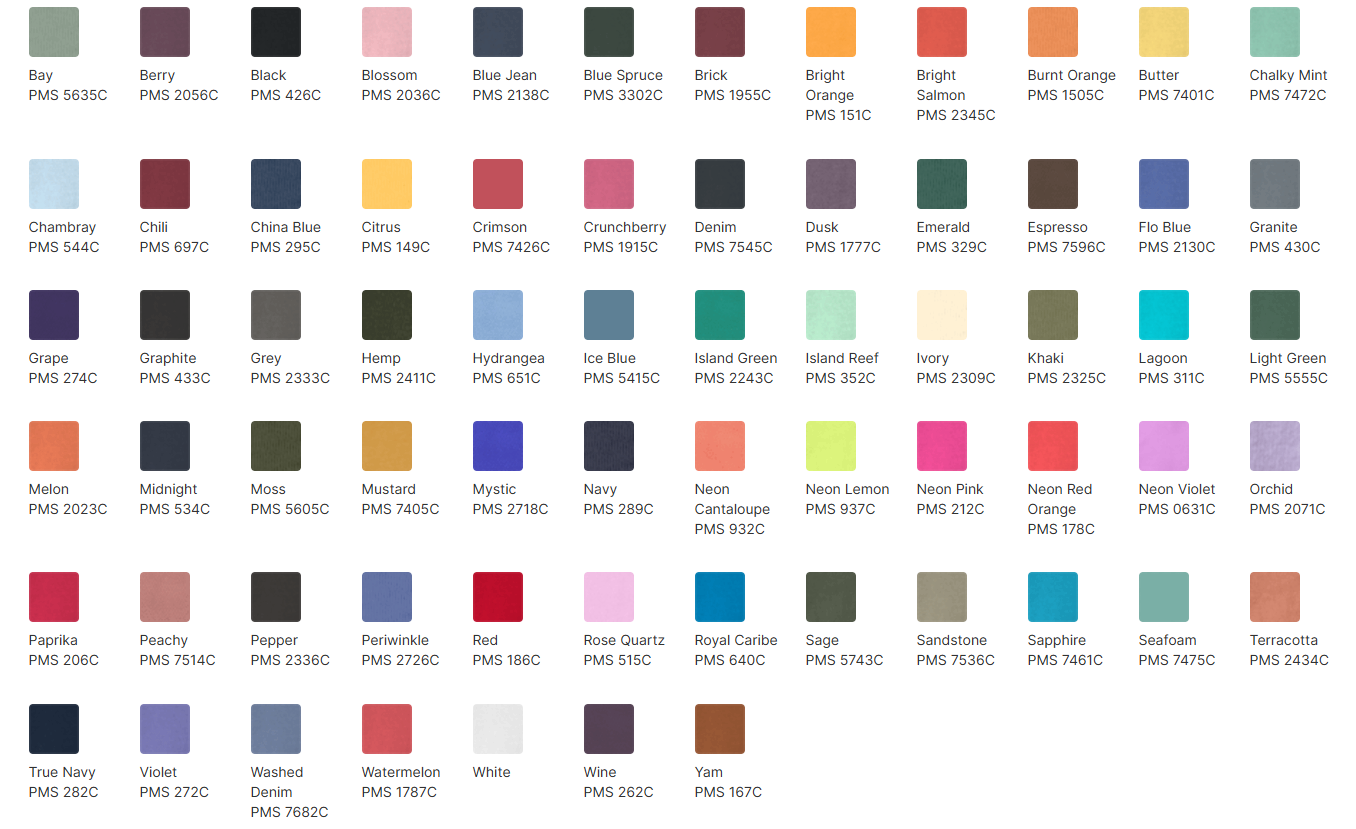 Comfort Colors Short Sleeve
