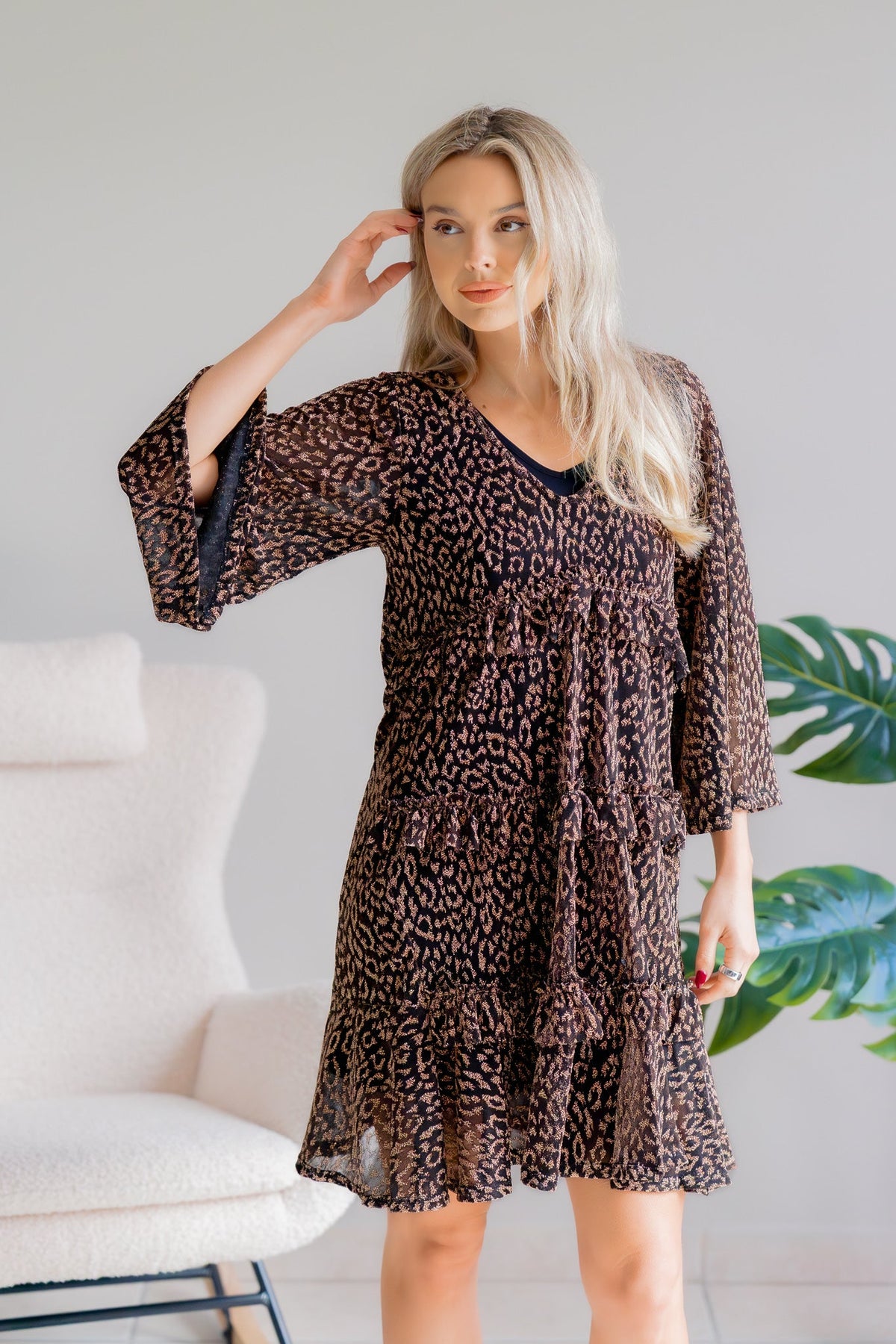 Dazzle Noir Dress