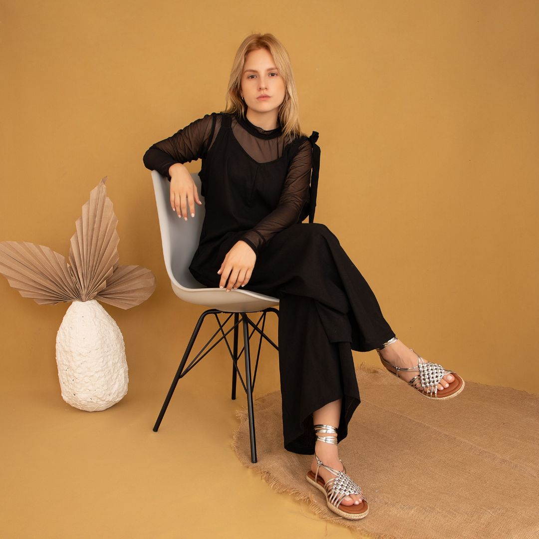 Cleo Strappy Espadrille Sandals