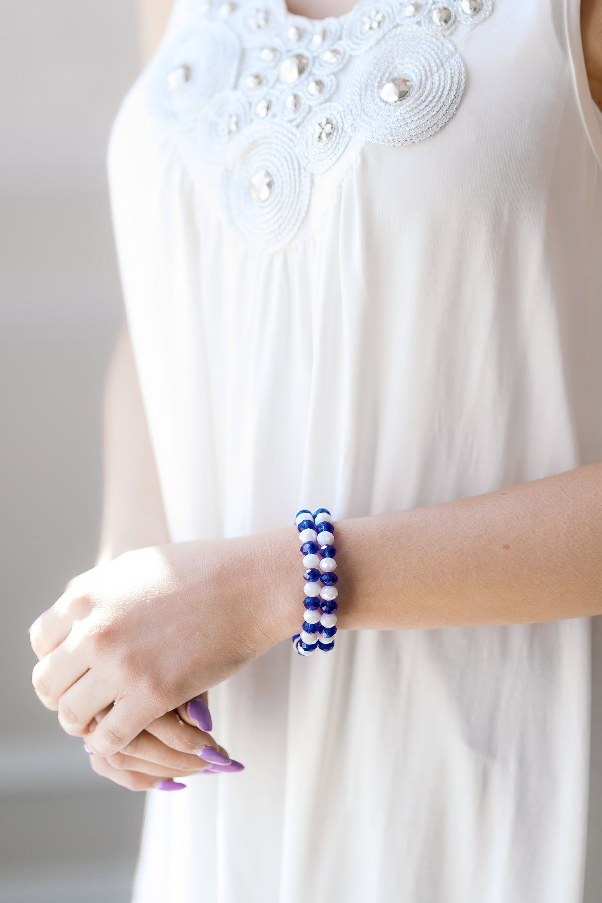 Blue Horizon Crystal Bracelet