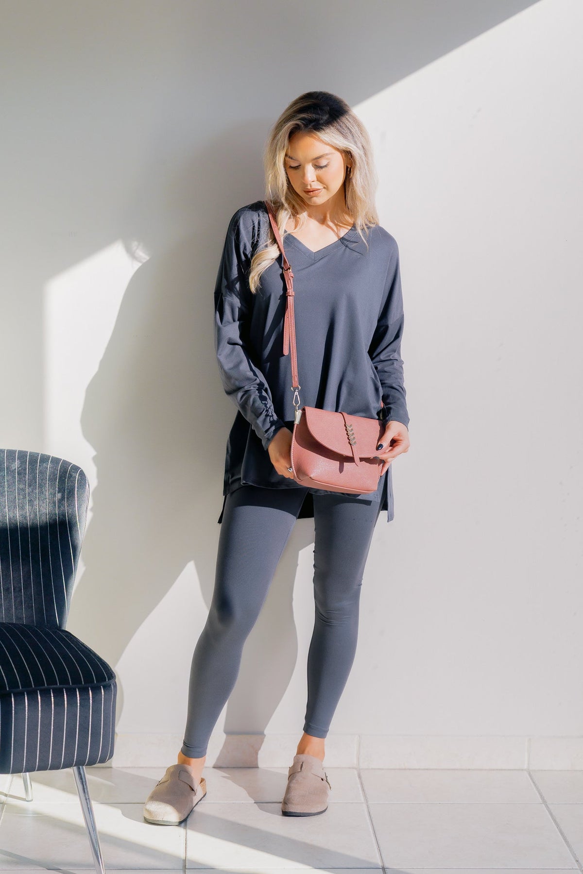 Smoky Rose Bag