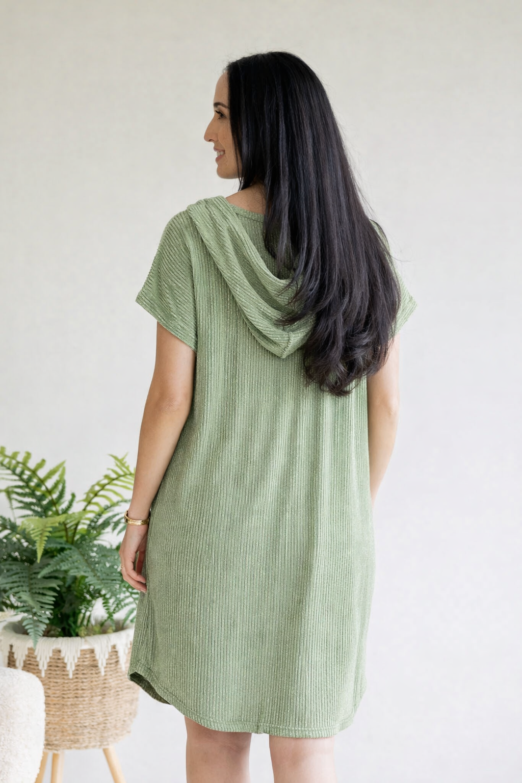 Wildleaf Hoodie Dress