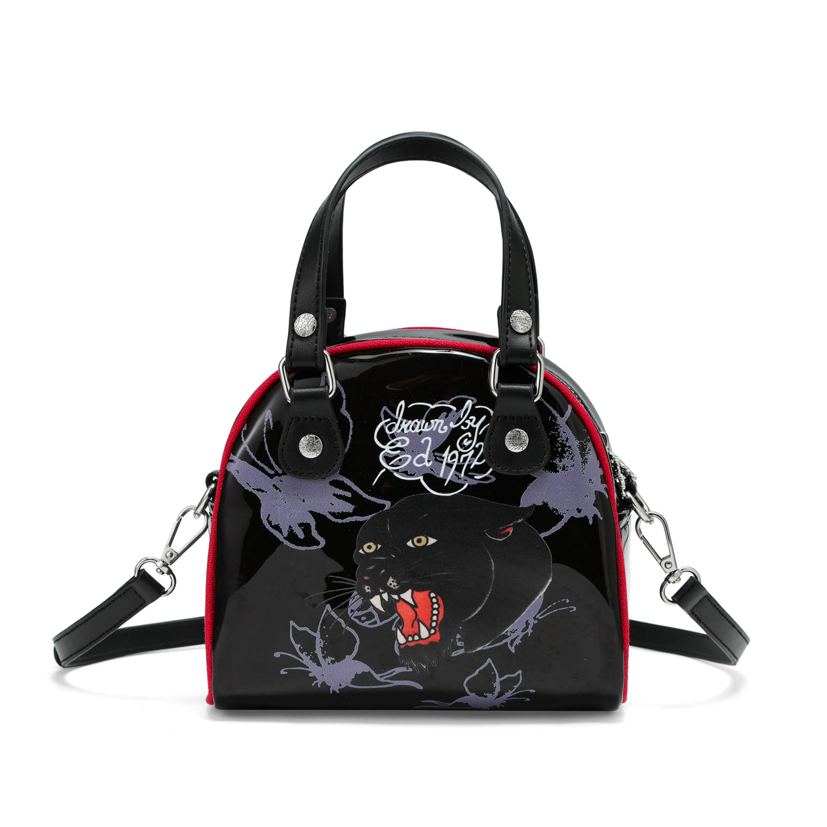 ED Hardy Bowling Bag Midnight Panther