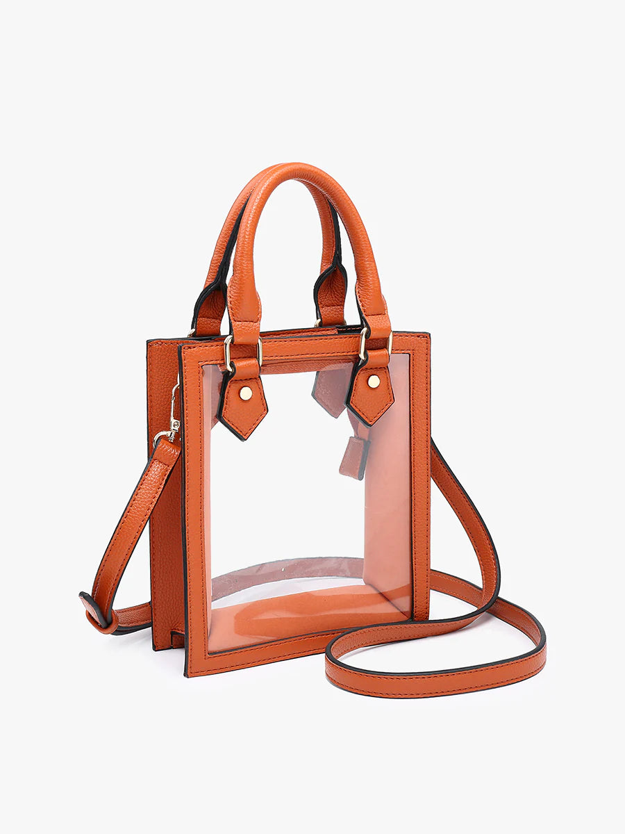 Jen & Co. Elise Clear Crossbody