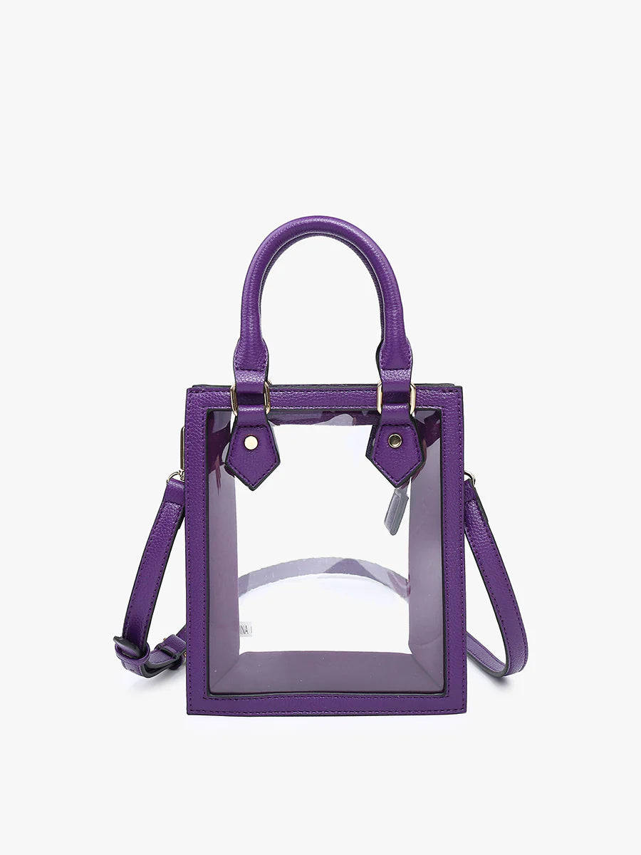 Jen & Co. Elise Clear Crossbody