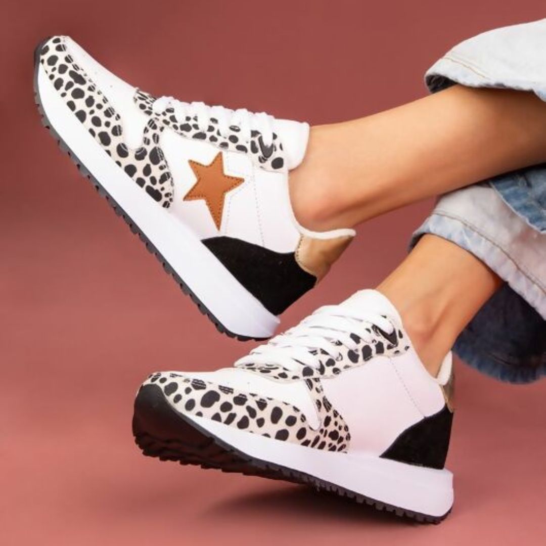 Smith Spotted Cheetah Athletic Shoes