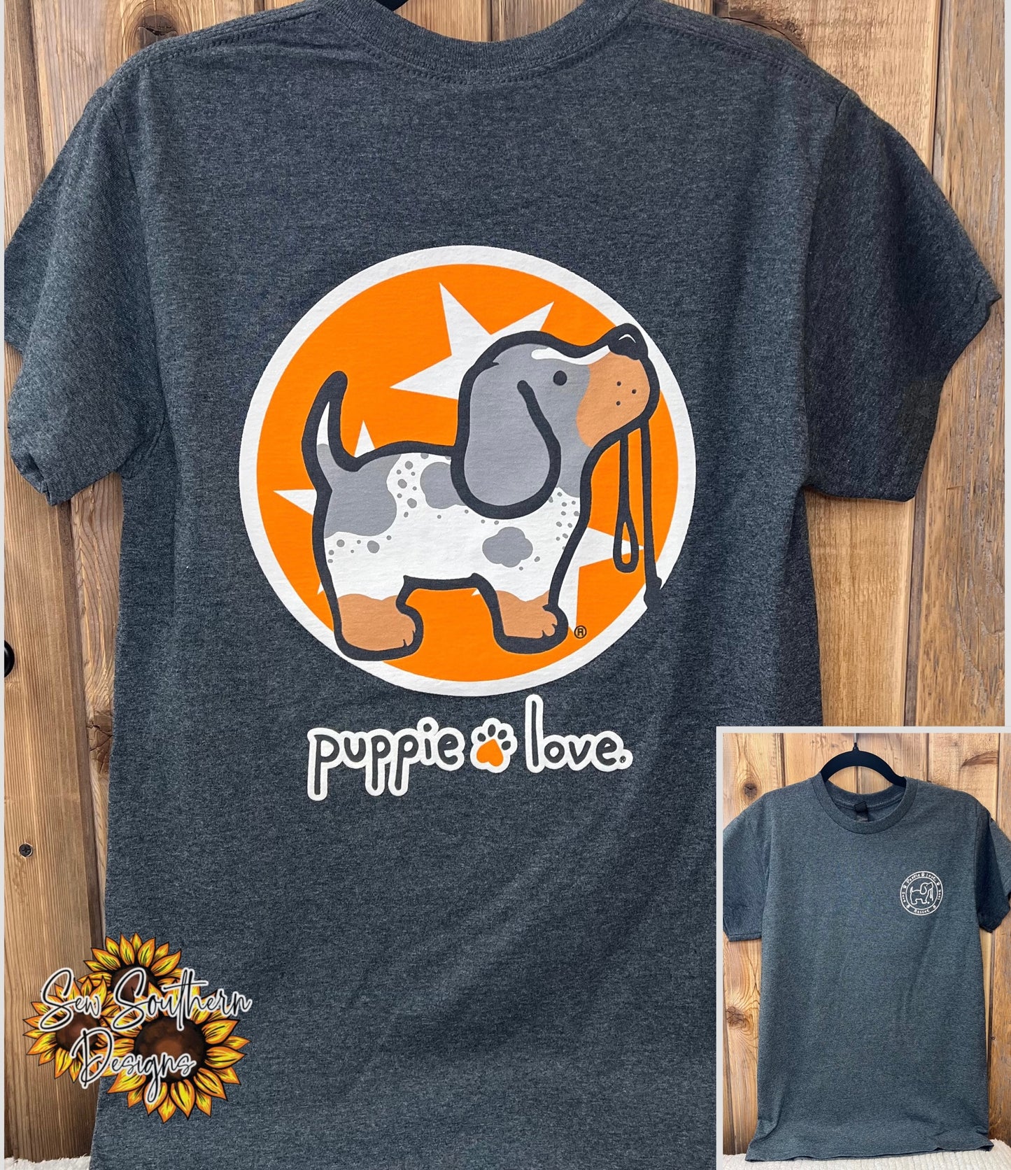 Puppie Love Smokey TN Pup T shirt