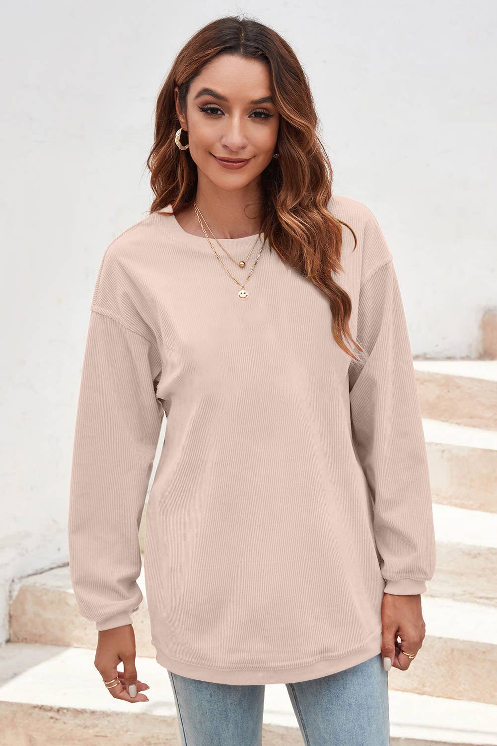 Jolene Corded Sweatshirt