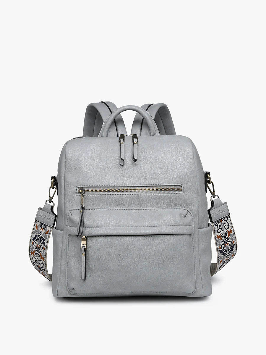 Jen & Co. Amelia Convertible Backpack w/Guitar Strap