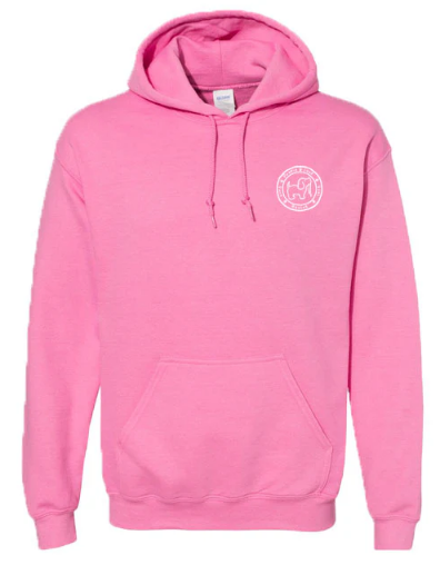 PUPPIE LOVE BRAND-  Dog Mom Pattern Pup Adult Hoodie