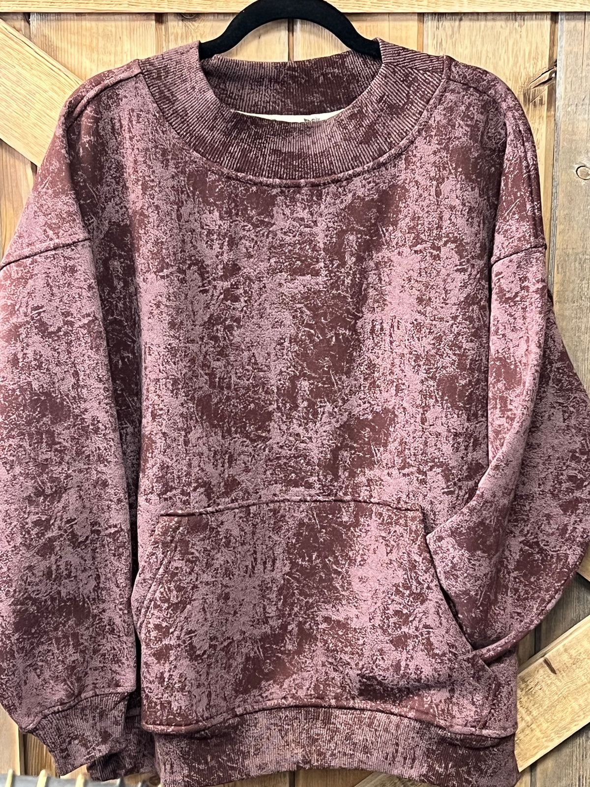 Mock Neck Sweatshirt