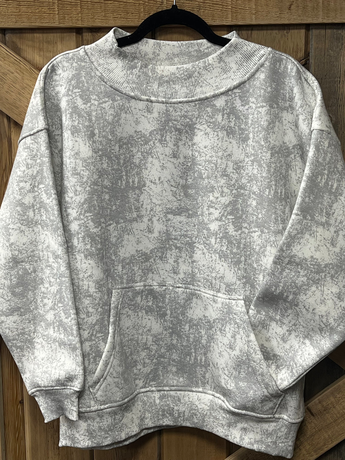 Mock Neck Sweatshirt
