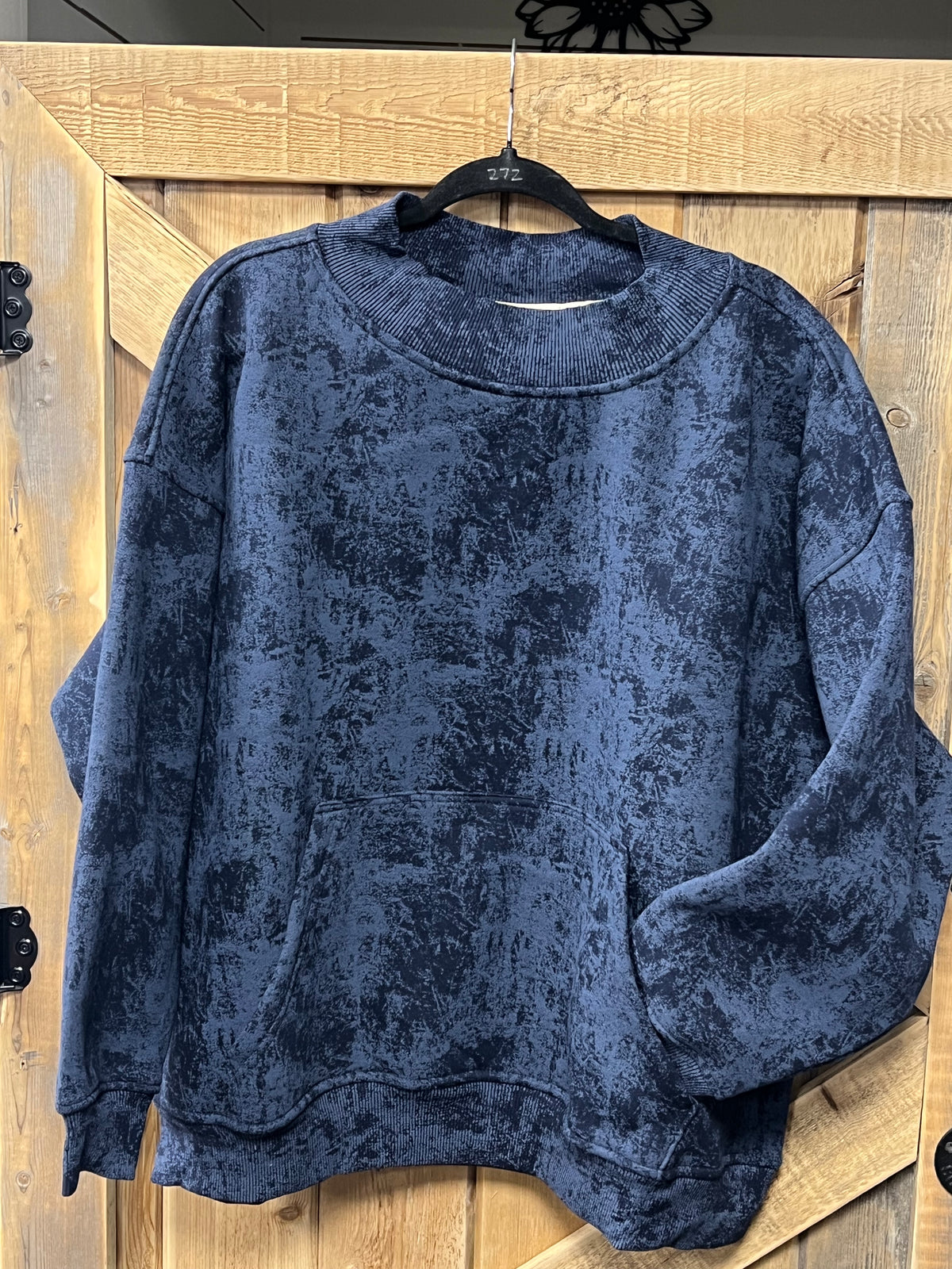 Mock Neck Sweatshirt