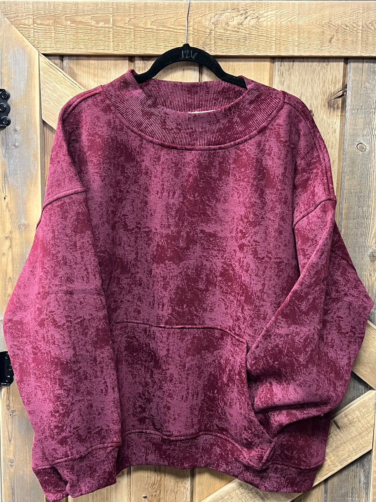 Mock Neck Sweatshirt