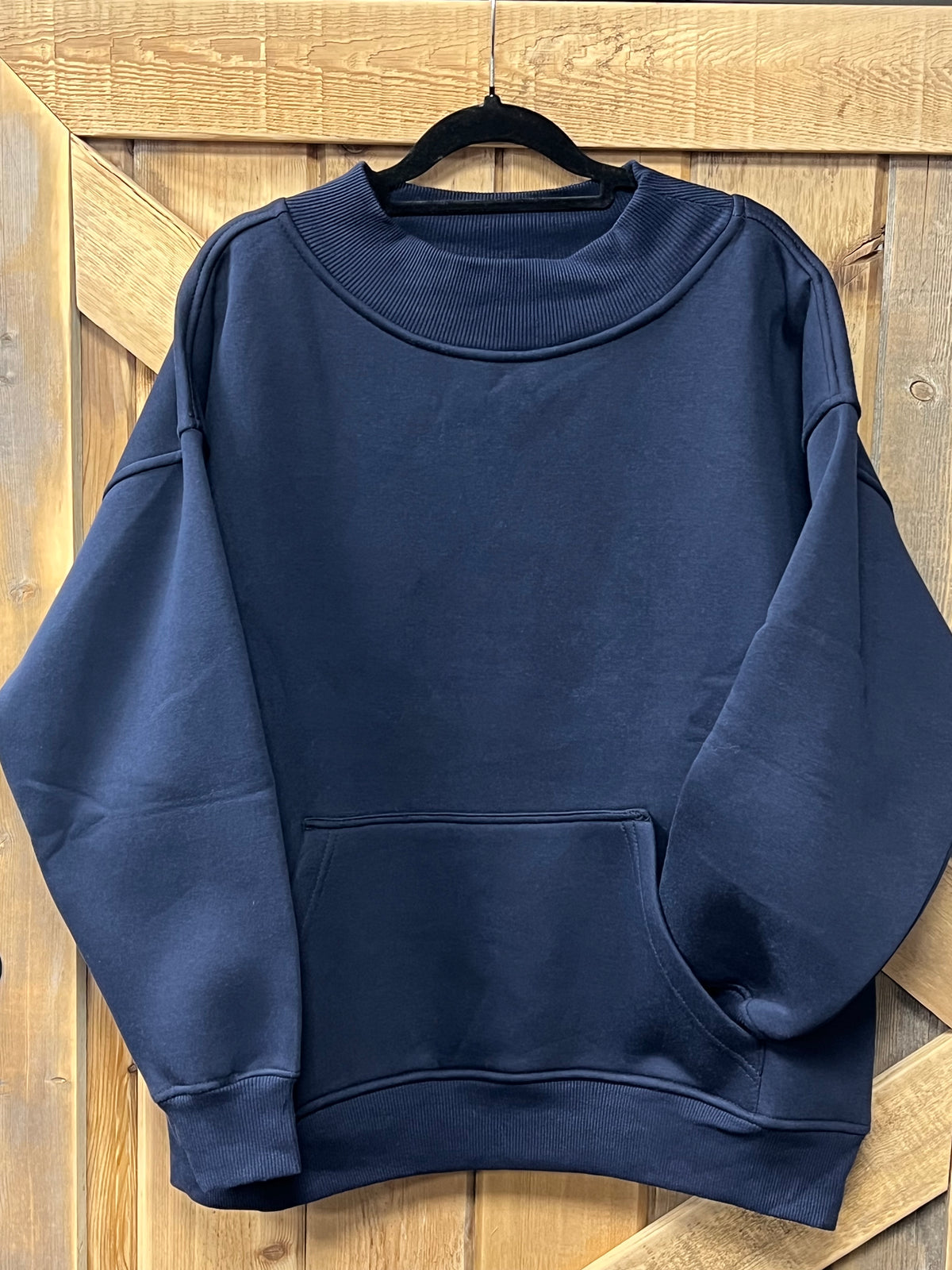 Mock Neck Sweatshirt