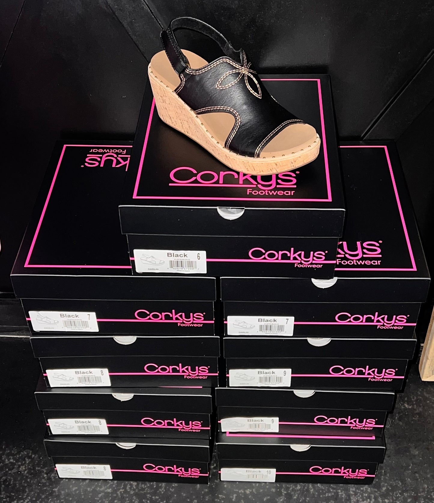 Corkys Footwear Darlin Wedge Sandals