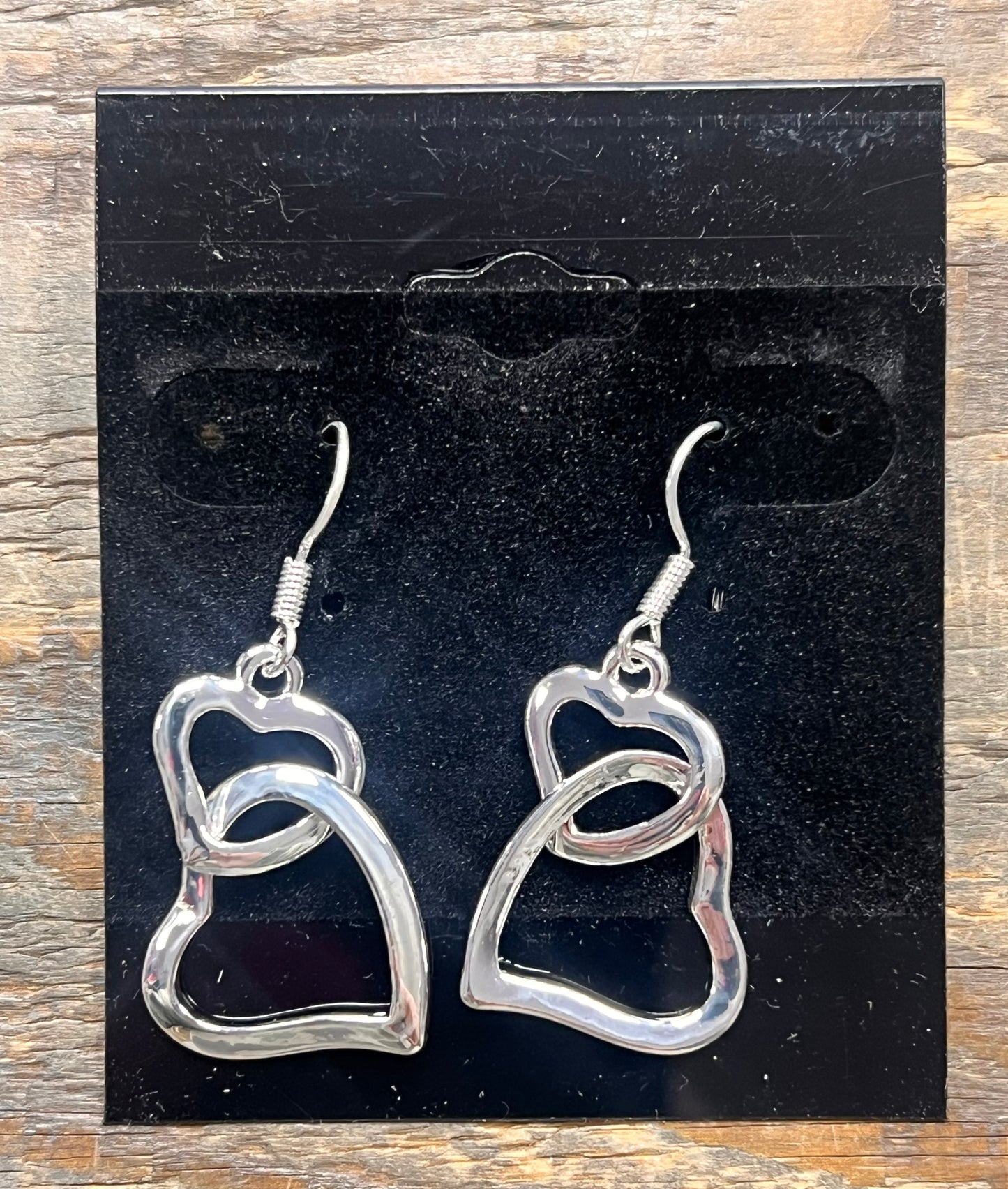 Double Silver Hearts