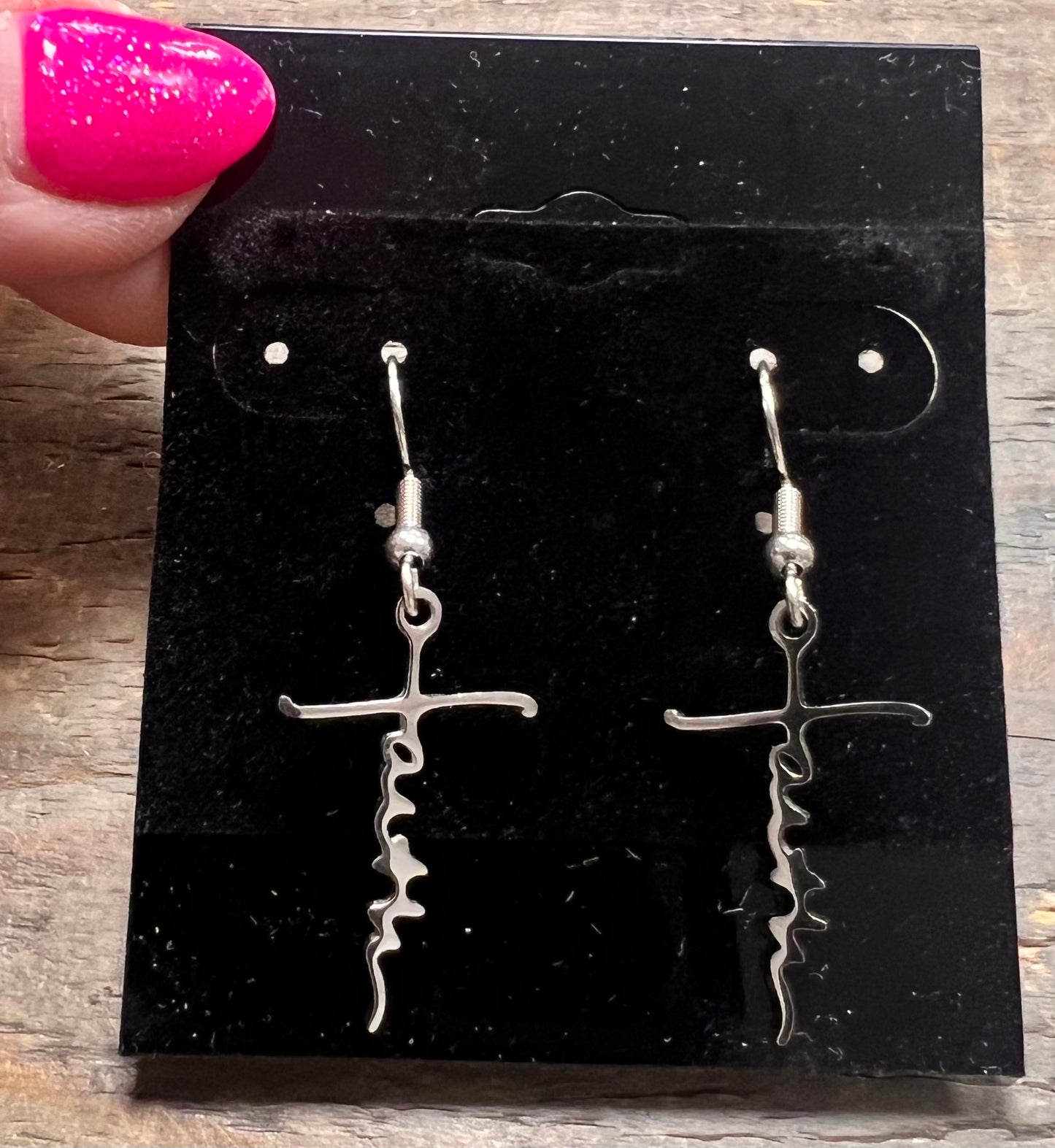 Faith Cross Earrings