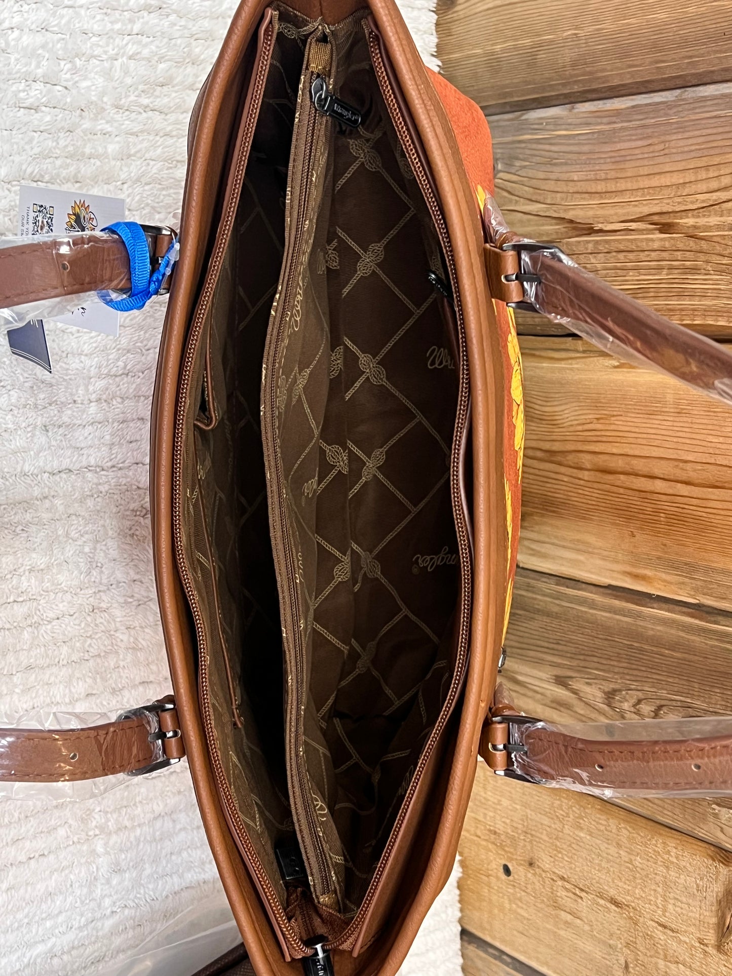 Wrangler Sunflower Tote Bag