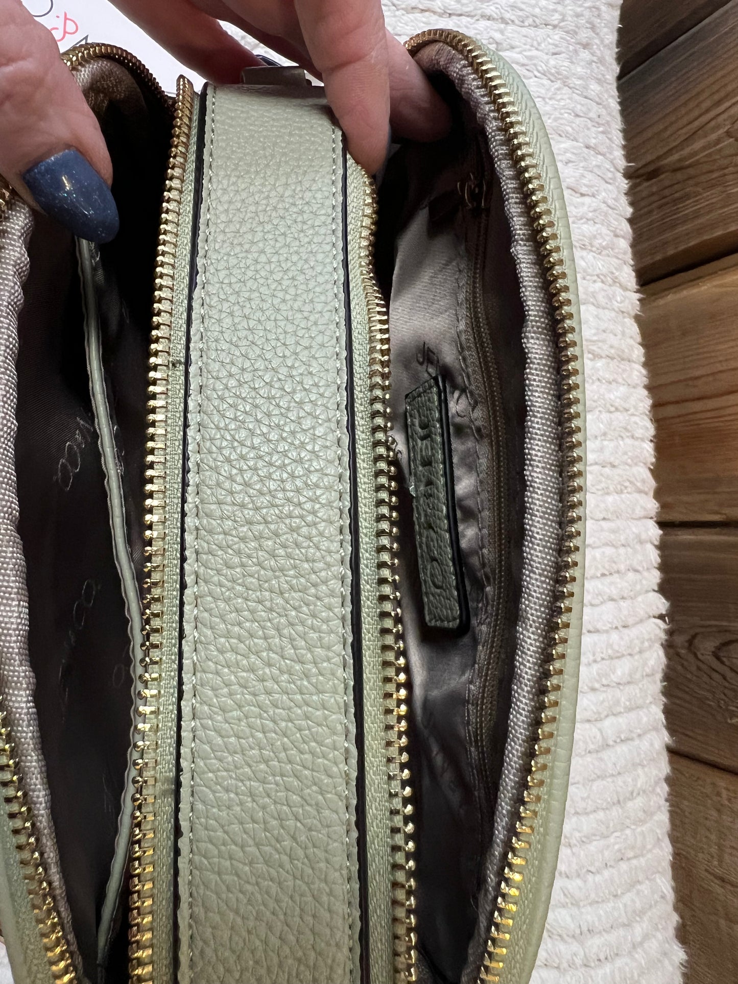 Jen & Co. Sky Dual Zip Crossbody