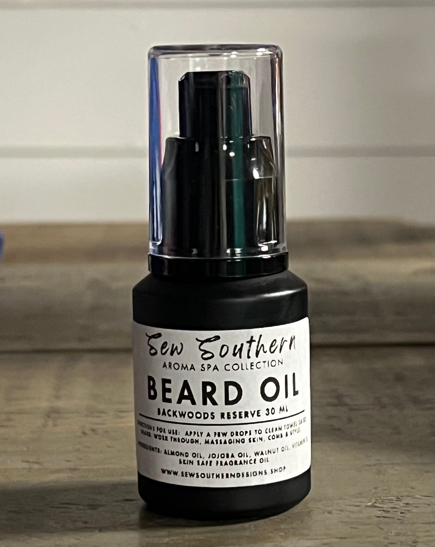 Beard Oil -Backwoods Reserve Blend