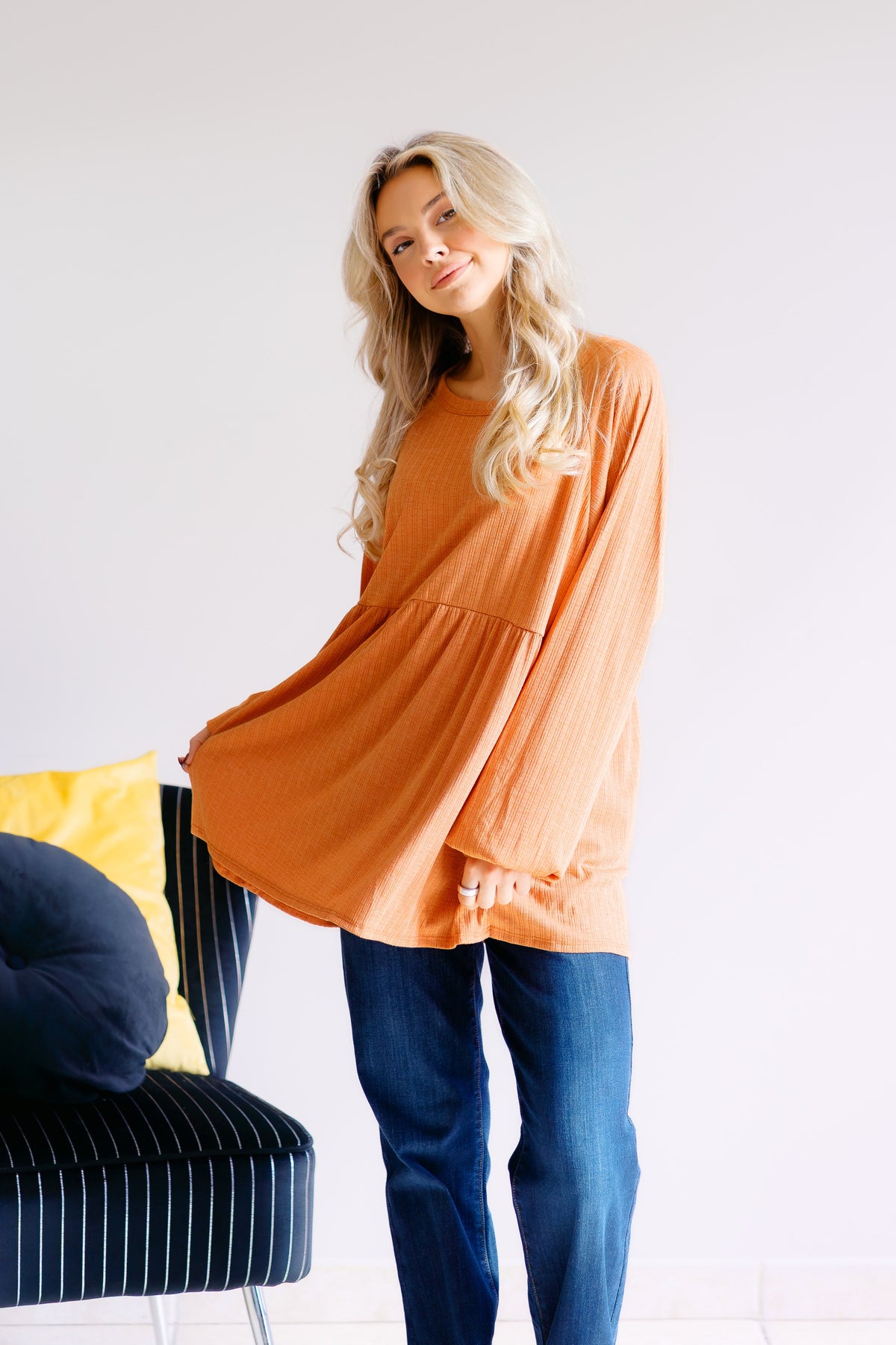Pumpkin Charm Peplum