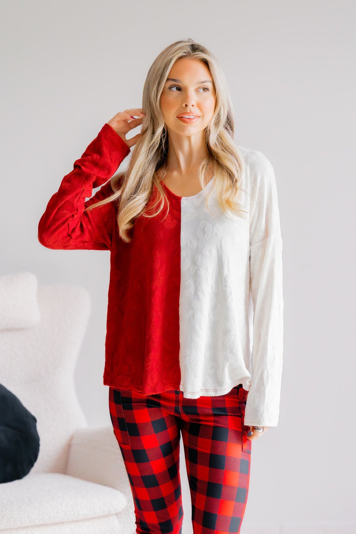 Merry Mint Split Top