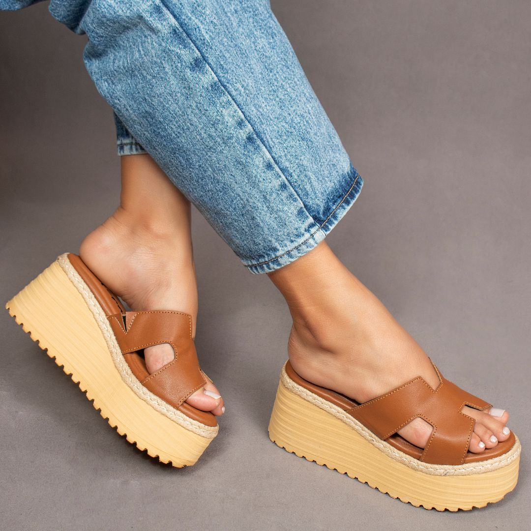 Misty Platform Wedge Sandals