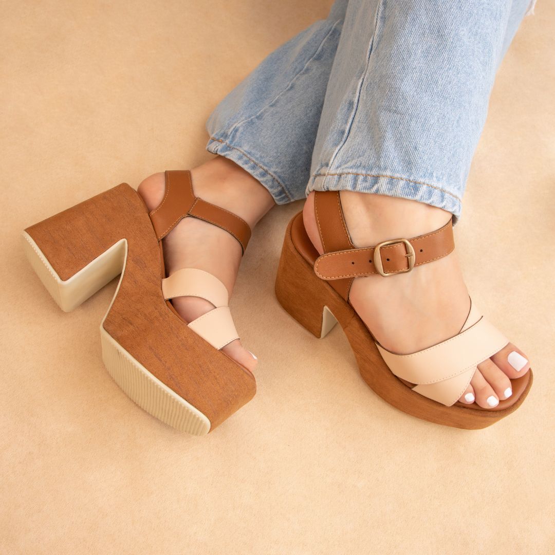 Barbie 3 Strappy Block Heel