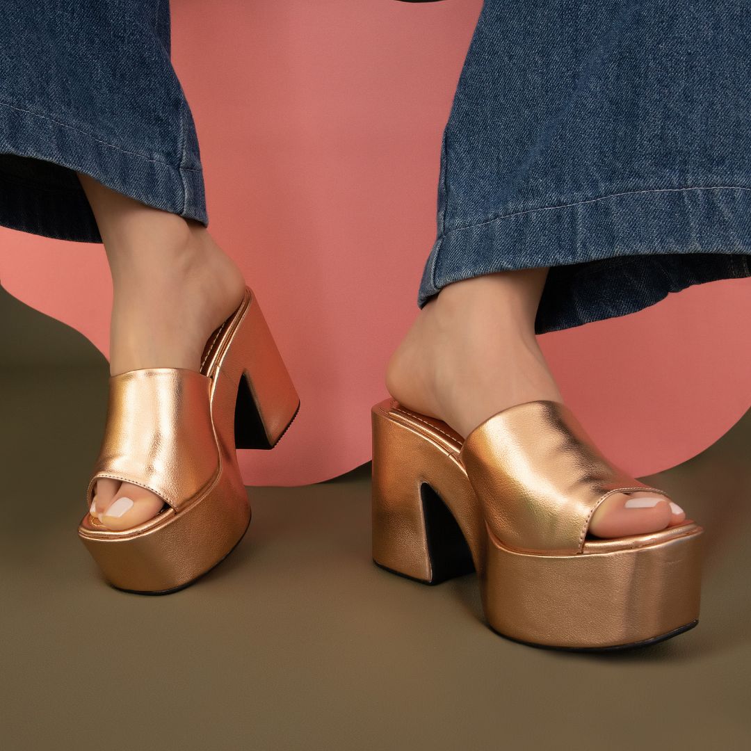 Barbie Chunky Slide Heel