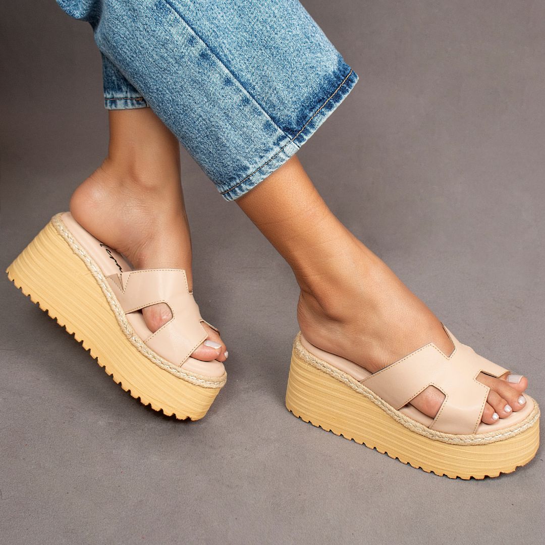 Misty Platform Wedge Sandals