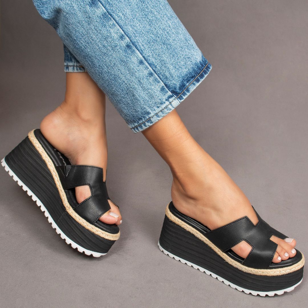 Misty Platform Wedge Sandals
