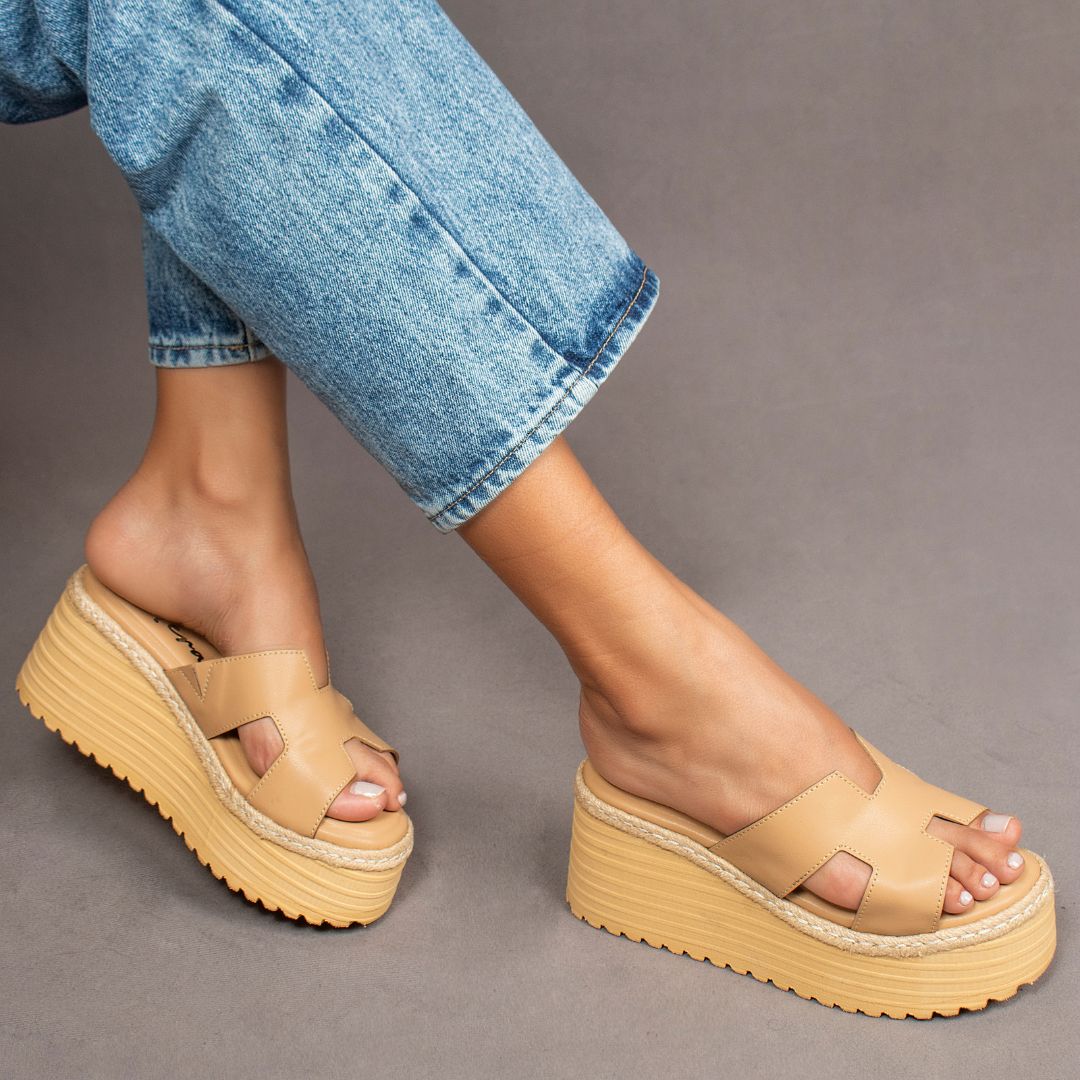 Misty Platform Wedge Sandals