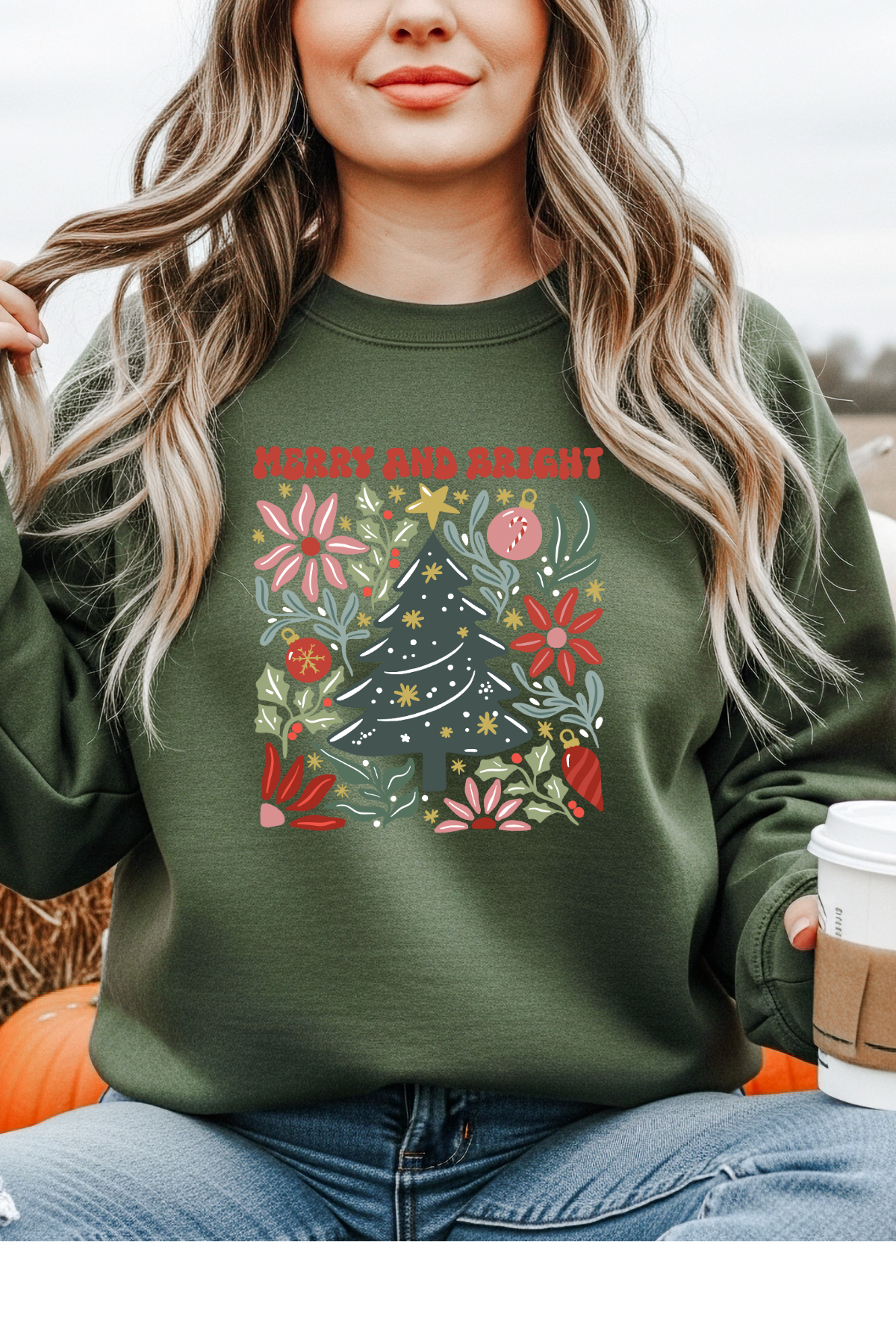 (10-31-25) Merry & Bright  Sweatshirt