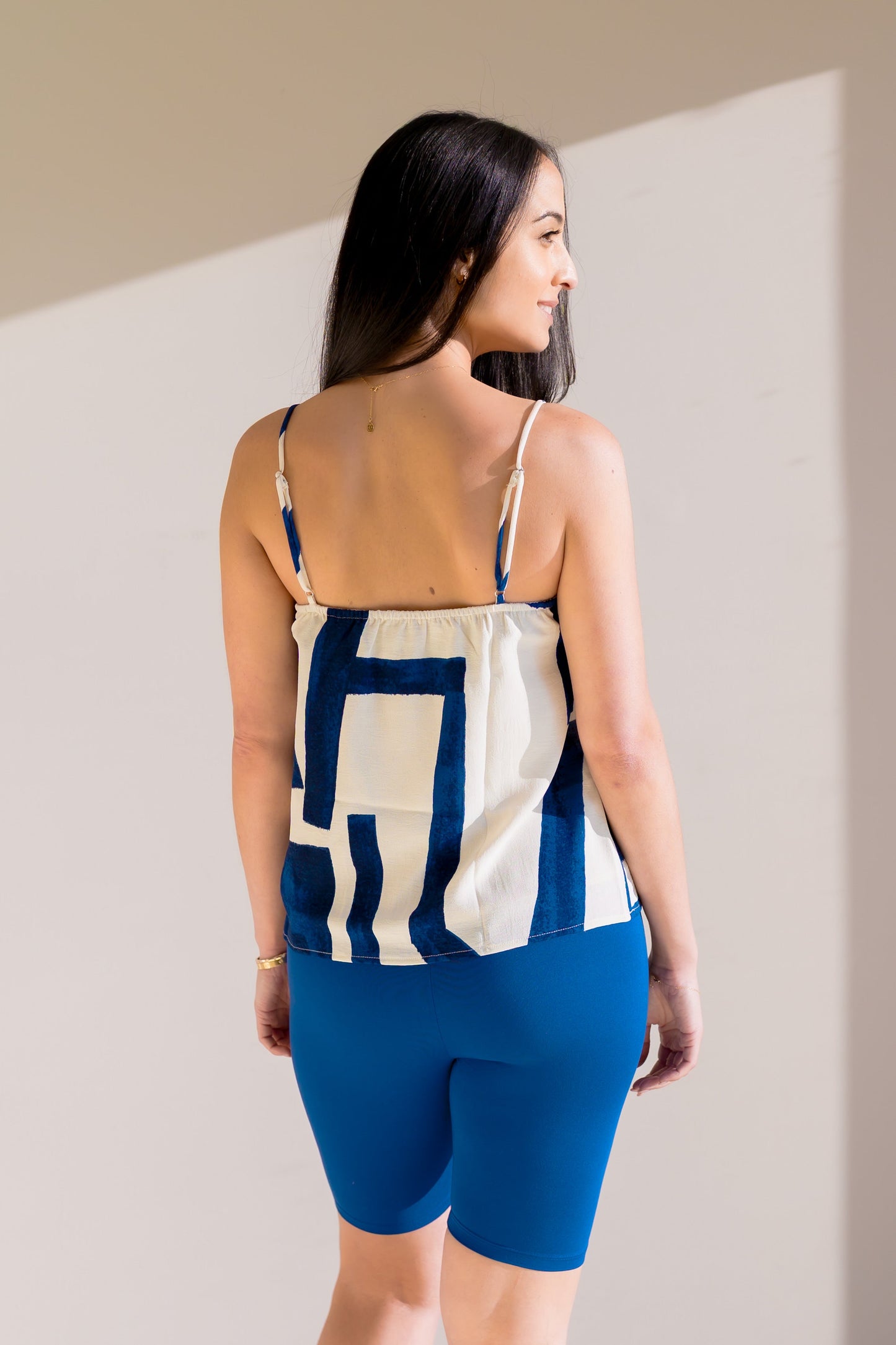 Misty Geometry Top