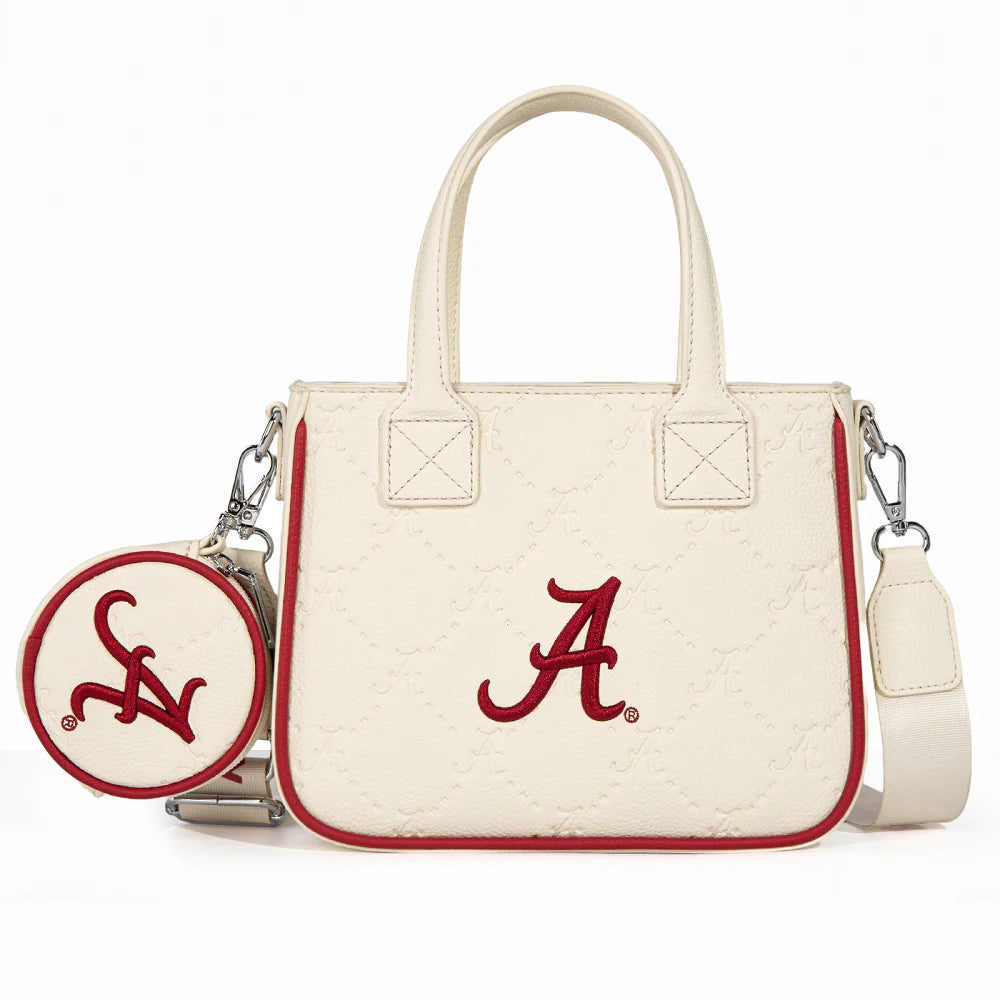 Wrangler NCAA Game Day Embossed Tote Bag w/Coin Pouch