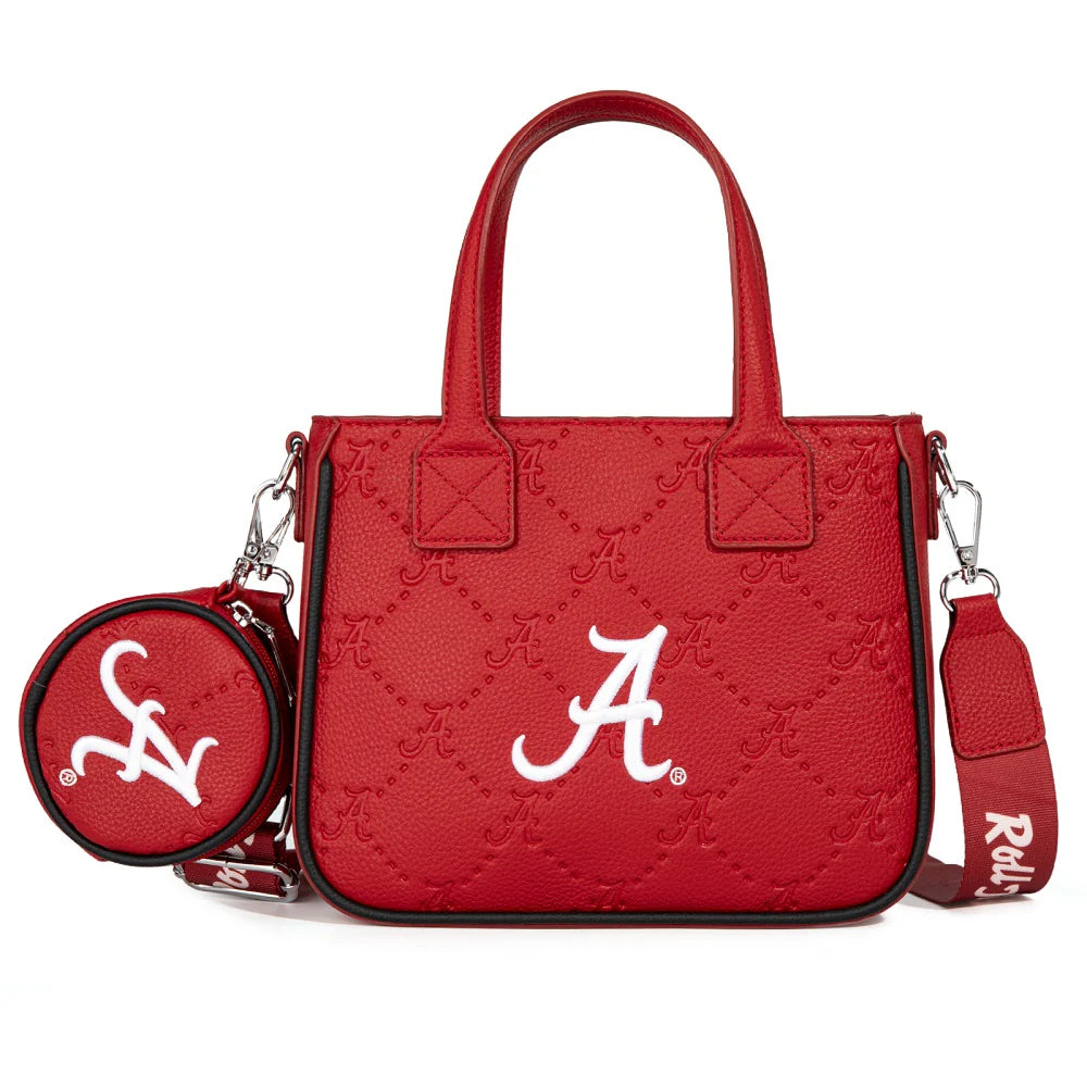 Wrangler NCAA Game Day Embossed Tote Bag w/Coin Pouch