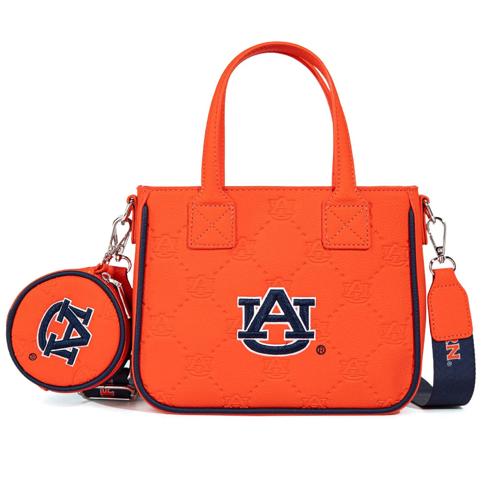 Wrangler NCAA Game Day Embossed Tote Bag w/Coin Pouch