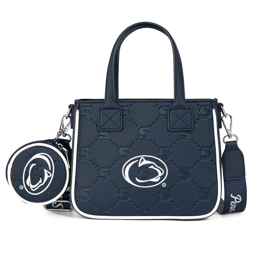 Wrangler NCAA Game Day Embossed Tote Bag w/Coin Pouch