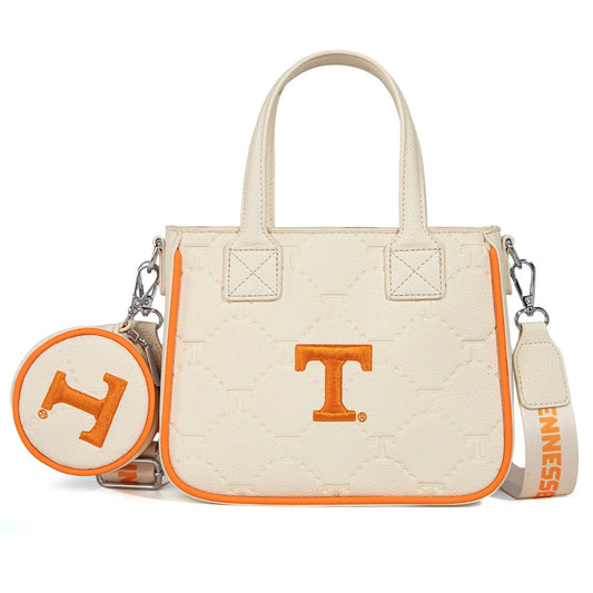 Wrangler NCAA Game Day Embossed Tote Bag w/Coin Pouch