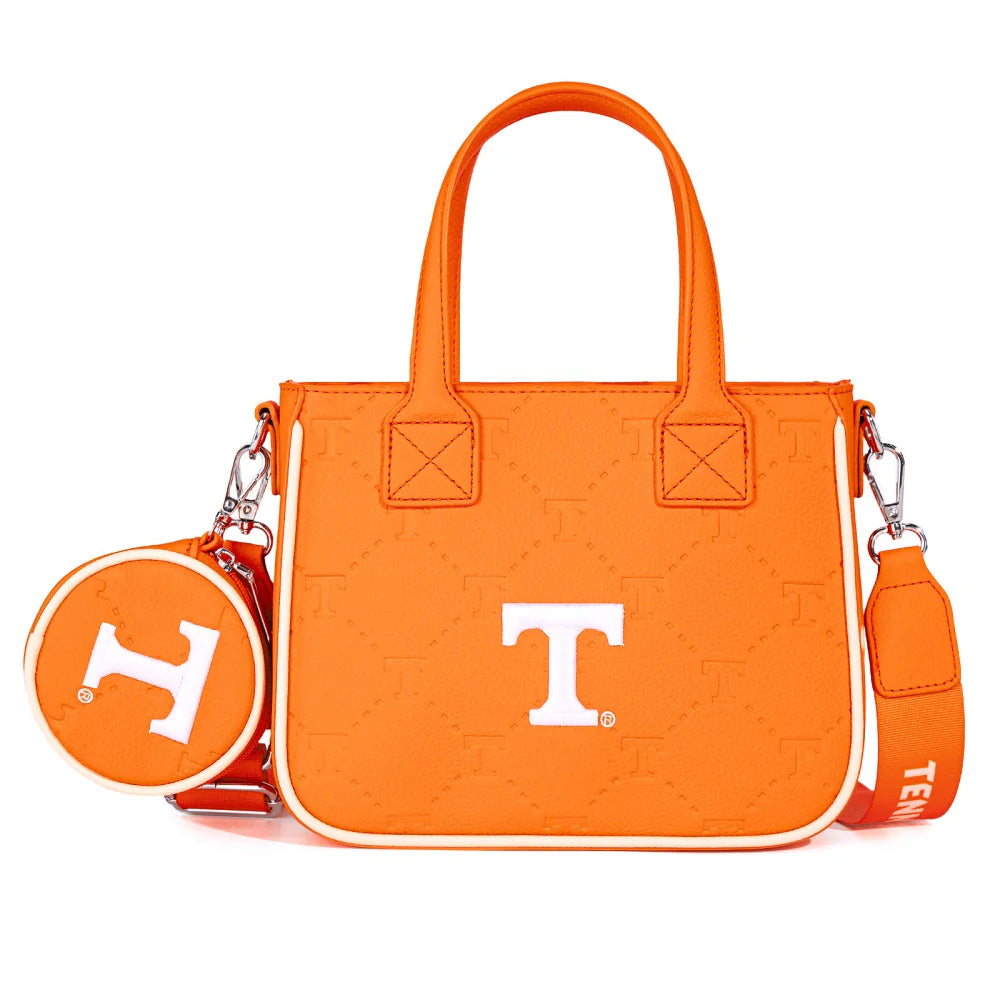 Wrangler NCAA Game Day Embossed Tote Bag w/Coin Pouch