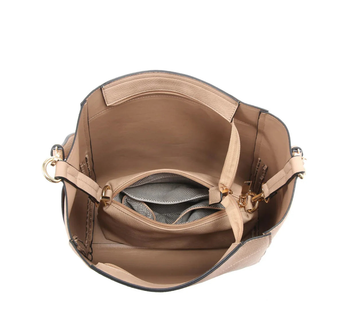 Jen & Co. Penny 2-in-1 Bucket Bag w/Guitar Strap