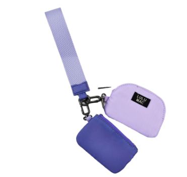 LuLu Mac Double Pouch Wristlets