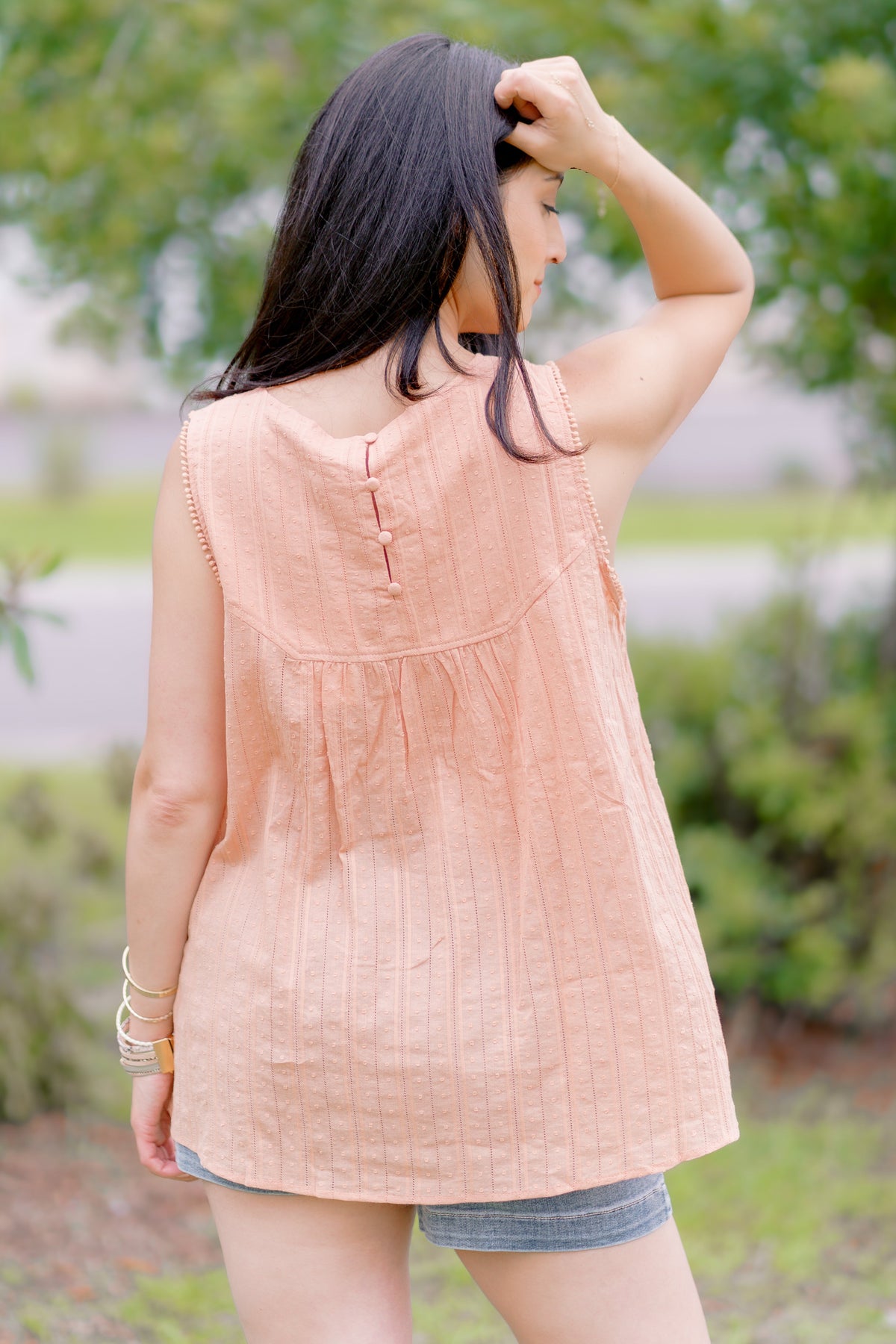 Melon Muse Embroidered Tank