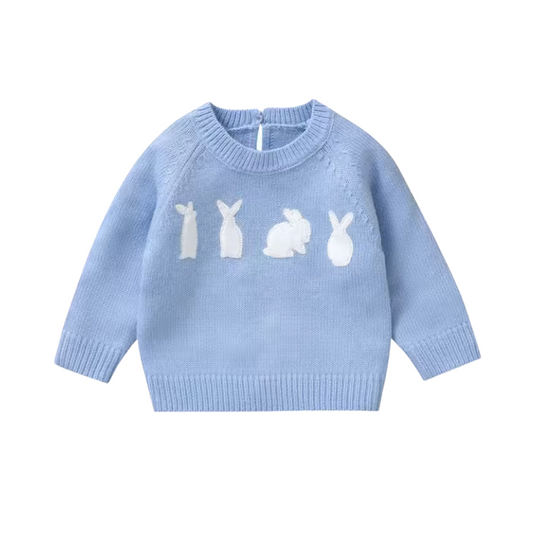 Blue Bunny Sweater