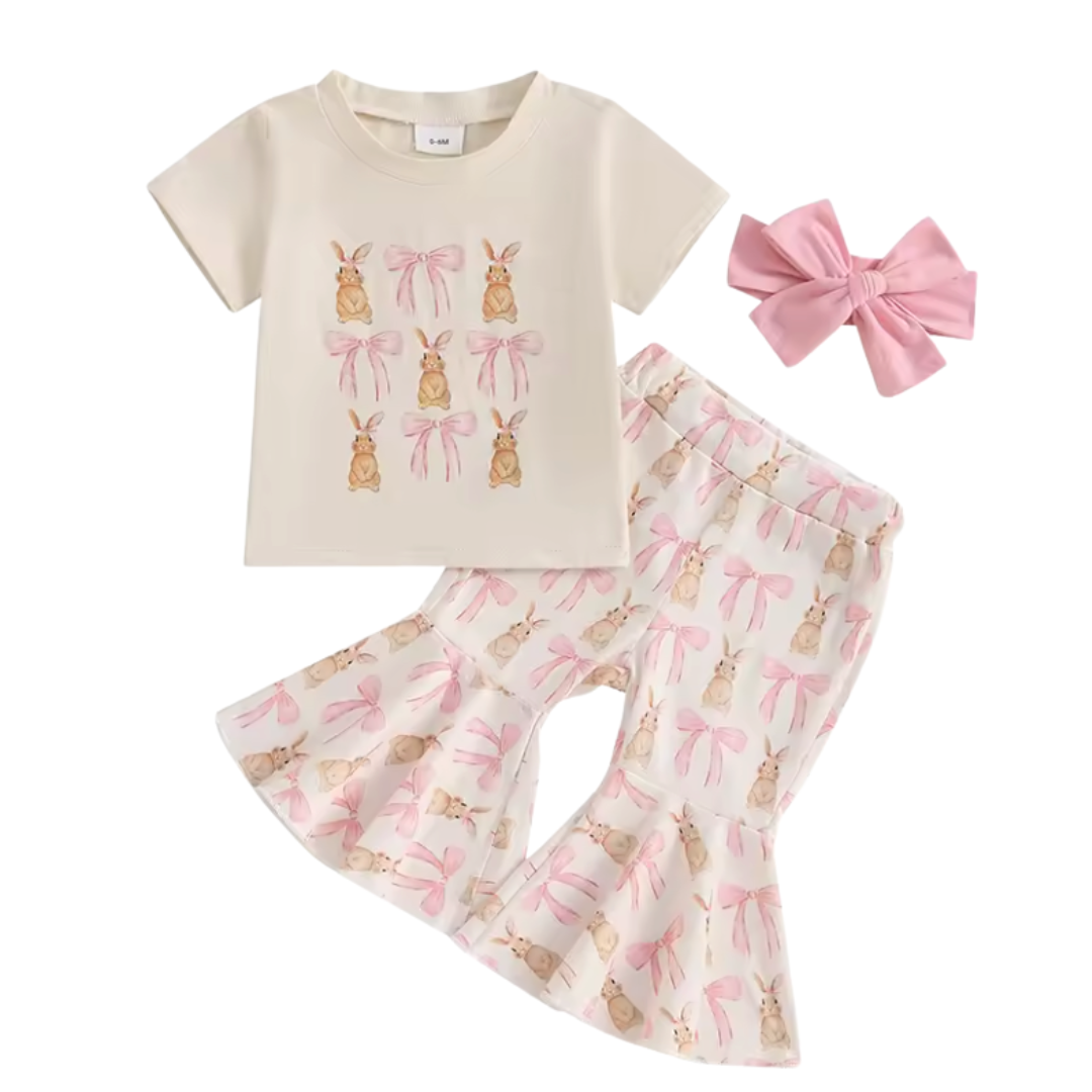 Bunny Bow Bell Set