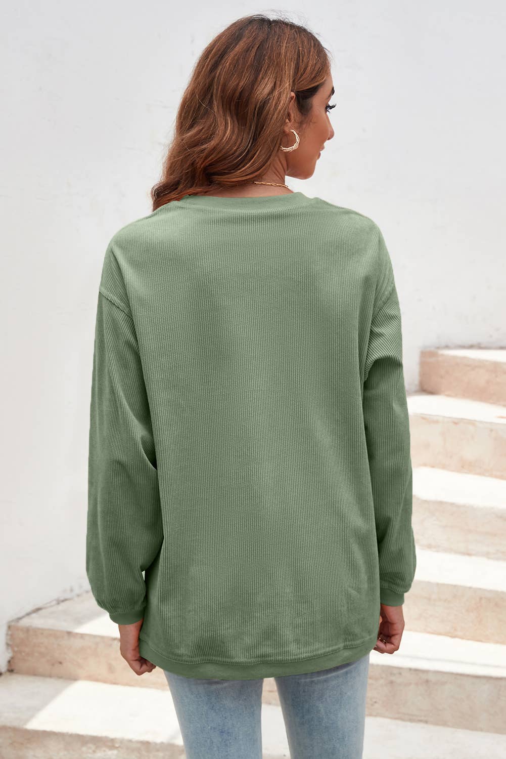 Jolene Corded Sweatshirt