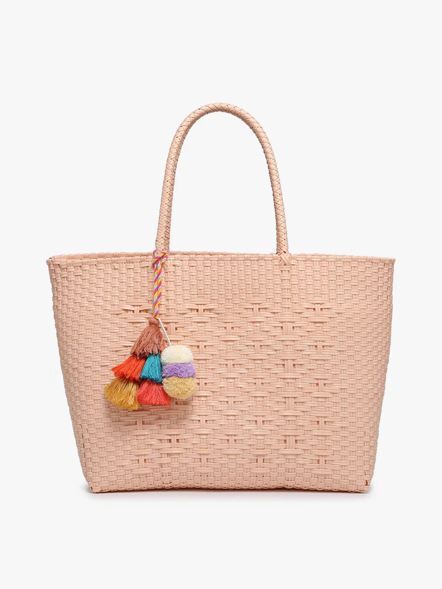 Jen & Co. Shelby Handwoven Beach Tote