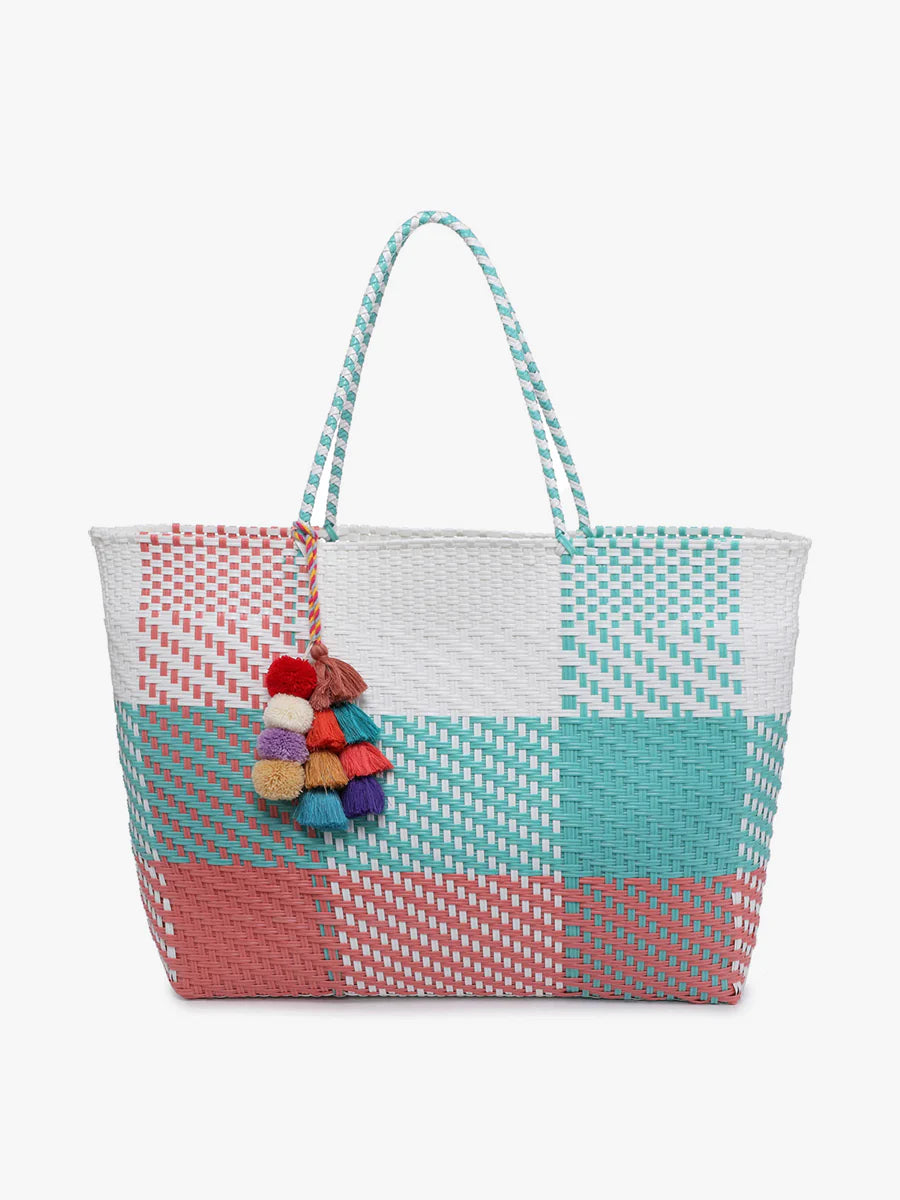 Jen & Co. Shelby Handwoven Beach Tote